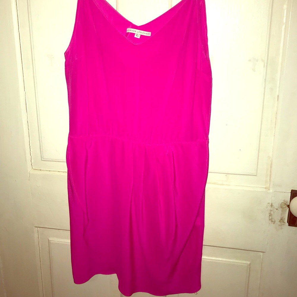 Amanda Uprichard Hot Pink Dress